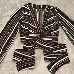 Forever 21 Cross tie top